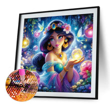 Load image into Gallery viewer, Diamond Painting - Full Round - princess jasmine (40*40CM)
