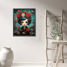 Load image into Gallery viewer, AB Diamond Painting - Full Round - rose girl (40*50CM)
