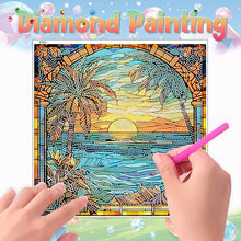 Load image into Gallery viewer, Stained Glass Animal DIY Creative Mosaic Sticker Craft Diamond Painting Sticker
