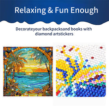 Load image into Gallery viewer, Stained Glass Animal DIY Creative Mosaic Sticker Craft Diamond Painting Sticker
