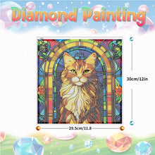 Load image into Gallery viewer, Stained Glass Animal DIY Creative Mosaic Sticker Craft Diamond Painting Sticker
