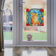 Load image into Gallery viewer, Stained Glass Animal DIY Creative Mosaic Sticker Craft Diamond Painting Sticker
