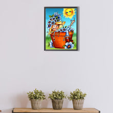 Load image into Gallery viewer, Diamond Painting - Full Square - potted girl (30*40CM)
