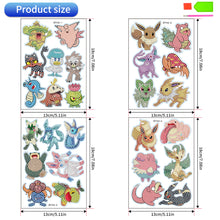 Load image into Gallery viewer, 23Pcs Pokémon Cartoon Diamond Painting Sticker Animal Gem Paint by Numbers Diamonds Arts
