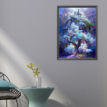 Load image into Gallery viewer, AB Diamond Painting - Full Round - purple tree (40*55CM)
