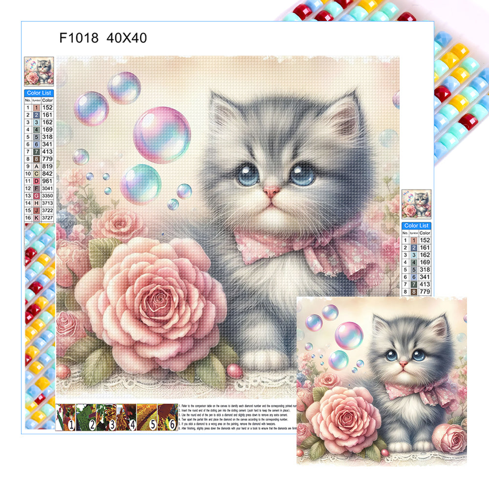 Diamond Painting - Full Square - rose binute (40*40CM)
