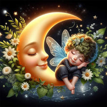 Load image into Gallery viewer, AB Diamond Painting - Full Square - sleep baby (40*40CM)
