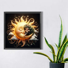 Load image into Gallery viewer, AB Diamond Painting - Full Square - sleep baby (40*40CM)
