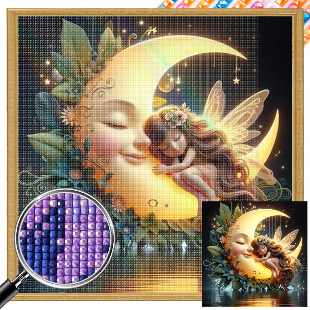 AB Diamond Painting - Full Square - sleep baby (40*40CM)