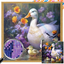 Load image into Gallery viewer, AB Diamond Painting - Full Square - Duck (40*40CM)
