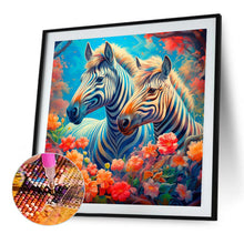 Load image into Gallery viewer, AB Diamond Painting - Full Square - zebra (40*40CM)
