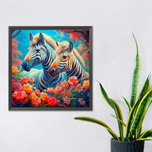 Load image into Gallery viewer, AB Diamond Painting - Full Square - zebra (40*40CM)
