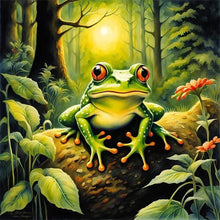 Load image into Gallery viewer, AB Diamond Painting - Full Square - frog (40*40CM)
