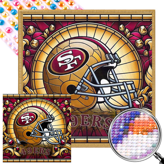 AB Diamond Painting - Full Round - rugby club (40*40CM)