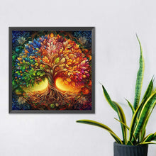 Load image into Gallery viewer, AB Diamond Painting - Full Square - lucky tree (40*40CM)
