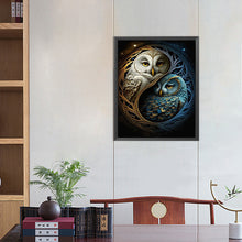 Load image into Gallery viewer, AB Diamond Painting - Full Square - owl (40*50CM)
