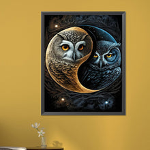 Load image into Gallery viewer, AB Diamond Painting - Full Square - owl (40*50CM)
