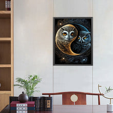 Load image into Gallery viewer, AB Diamond Painting - Full Square - owl (40*50CM)
