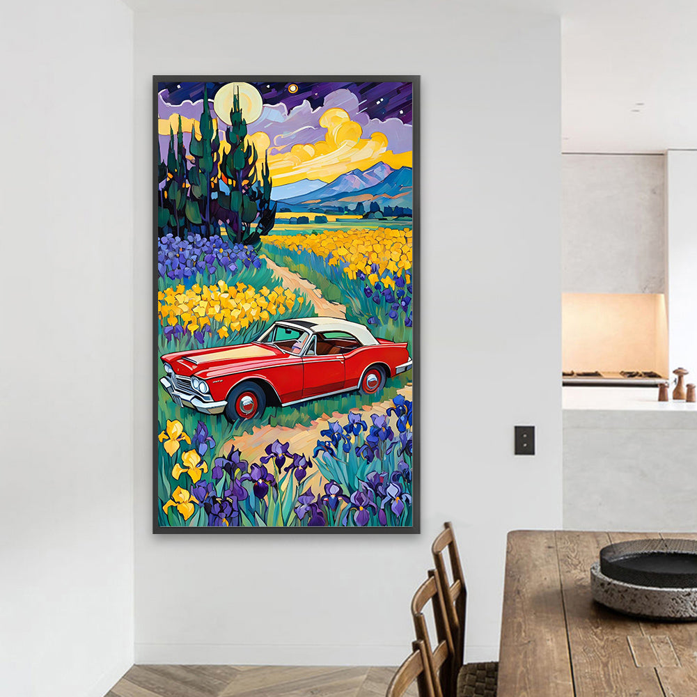 AB Diamond Painting - Full Square - Driving outing (40*70CM ...