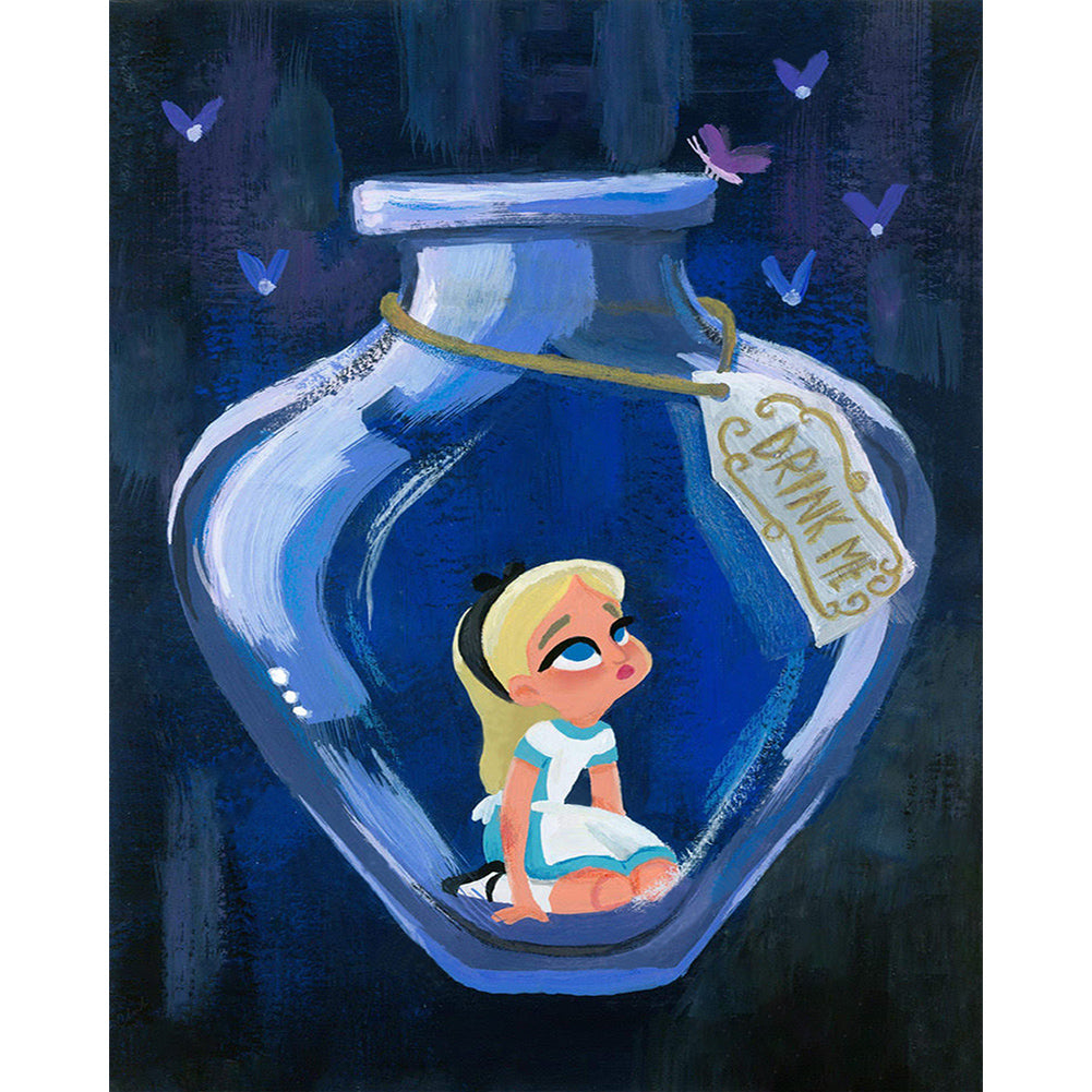 AB Diamond Painting - Full Square - girl (40*50CM)