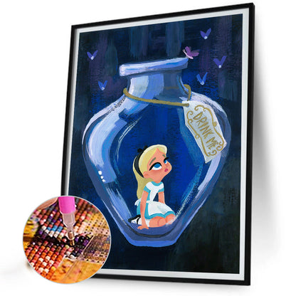 AB Diamond Painting - Full Square - girl (40*50CM)