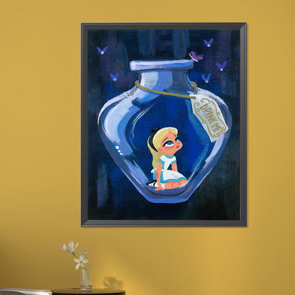 AB Diamond Painting - Full Square - girl (40*50CM)