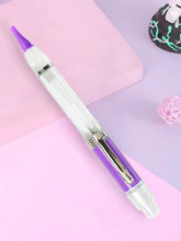 Load image into Gallery viewer, 13cm Diamond Painting Pen with 6 Tips LED Light Diamond Art Pen Kit (Purple)
