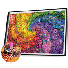 Load image into Gallery viewer, AB Diamond Painting - Full Square - Flower swirl (65*45CM)
