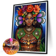 Load image into Gallery viewer, Diamond Painting - Full Square - Black person (30*40CM)
