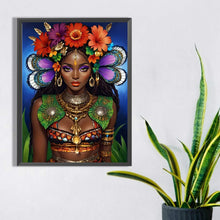 Load image into Gallery viewer, Diamond Painting - Full Square - Black person (30*40CM)
