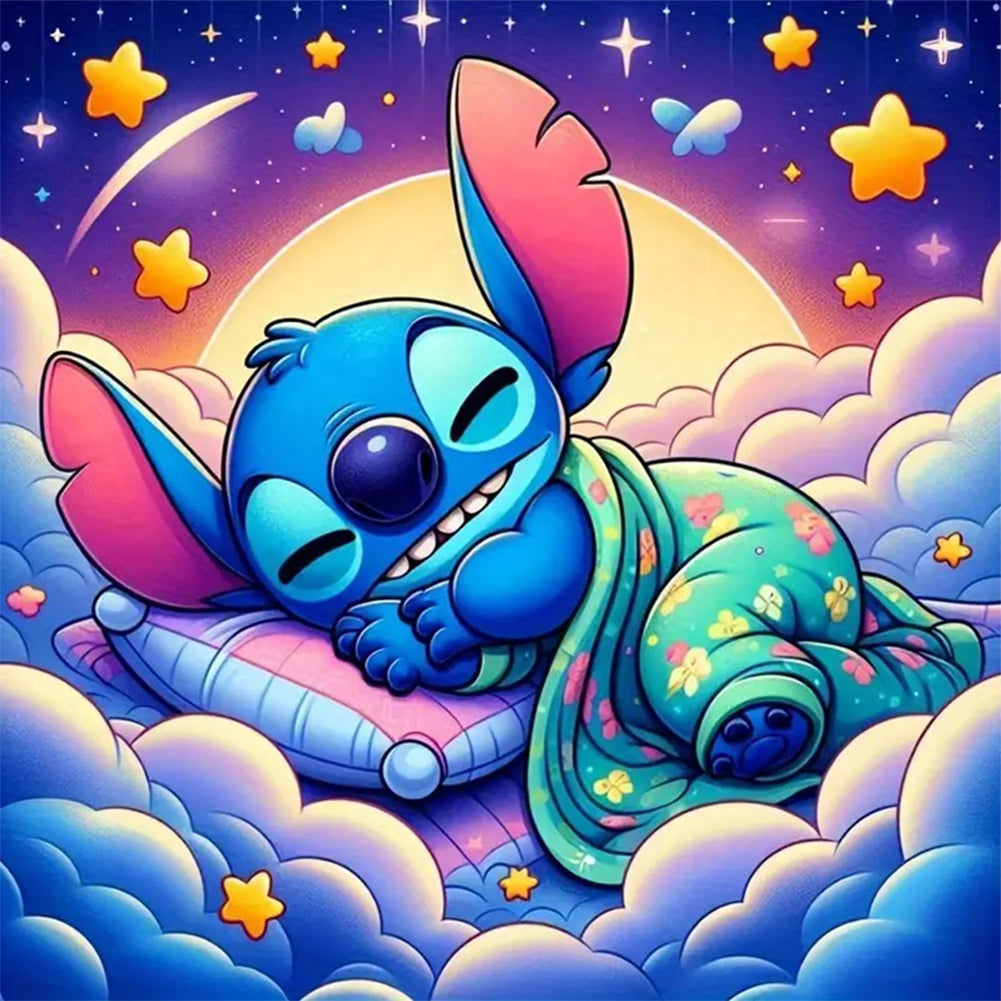 Diamond Painting - Full Round - Sleeping Stitch (30*30CM)
