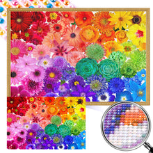 Load image into Gallery viewer, AB Diamond Painting - Full Round - colorful flowers (60*40CM)

