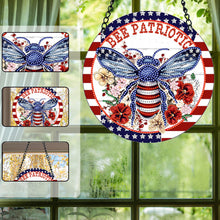 Load image into Gallery viewer, Animal Suncatcher Bee Diamond Painting Ornaments for Home Window Wall Decor
