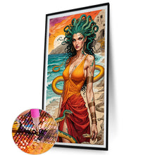 Load image into Gallery viewer, AB Diamond Painting - Full Round - Medusa by the sea (40*75CM)
