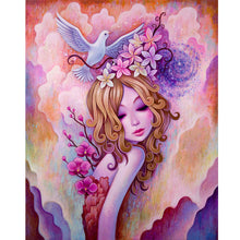 Load image into Gallery viewer, Diamond Painting - Full Round - girl (40*50CM)
