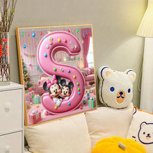 Load image into Gallery viewer, Diamond Painting - Full Round - disney mickey minnie letters (40*40CM)

