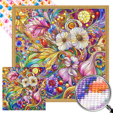 Load image into Gallery viewer, AB Diamond Painting - Full Round - colorful flowers (40*40CM)
