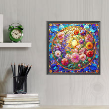 Load image into Gallery viewer, AB Diamond Painting - Full Round - colorful flowers (40*40CM)
