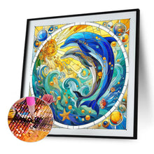 Load image into Gallery viewer, AB Diamond Painting - Full Round - dolphin (40*40CM)
