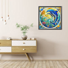 Load image into Gallery viewer, AB Diamond Painting - Full Round - dolphin (40*40CM)
