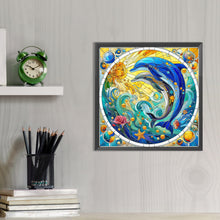 Load image into Gallery viewer, AB Diamond Painting - Full Round - dolphin (40*40CM)
