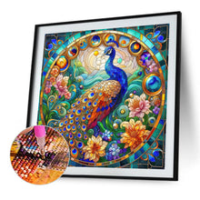 Load image into Gallery viewer, AB Diamond Painting - Full Round - Peacock (40*40CM)
