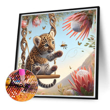 Load image into Gallery viewer, Diamond Painting - Full Round - Leisure leopard (40*40CM)

