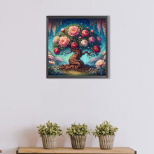 Load image into Gallery viewer, AB Diamond Painting - Full Round - fantasy flower tree (40*40CM)
