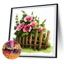 Load image into Gallery viewer, AB Diamond Painting - Full Round - flower fence (40*40CM)
