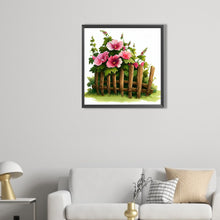 Load image into Gallery viewer, AB Diamond Painting - Full Round - flower fence (40*40CM)
