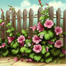 Load image into Gallery viewer, AB Diamond Painting - Full Round - flower fence (40*40CM)
