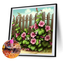 Load image into Gallery viewer, AB Diamond Painting - Full Round - flower fence (40*40CM)
