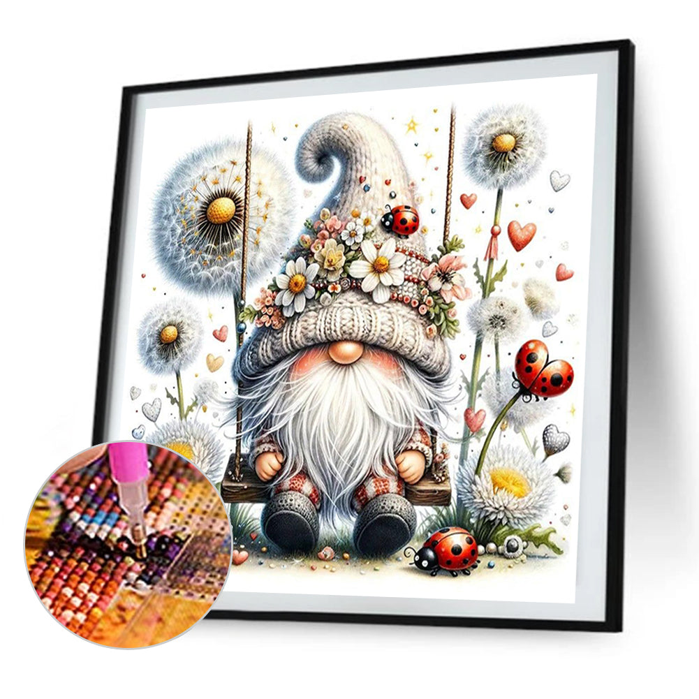 AB Diamond Painting - Full Round - Dandelion Gnome (40*40CM)