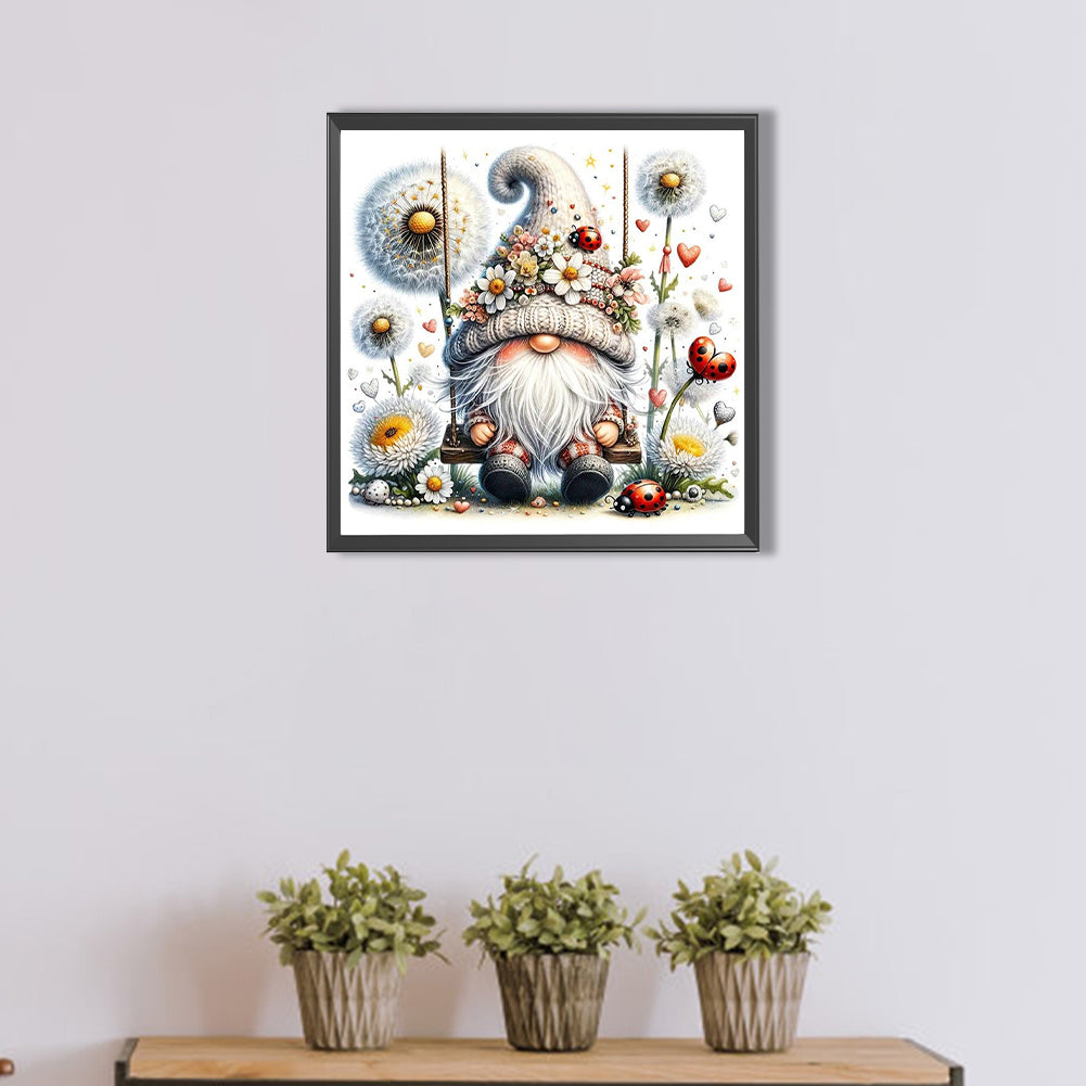 AB Diamond Painting - Full Round - Dandelion Gnome (40*40CM)